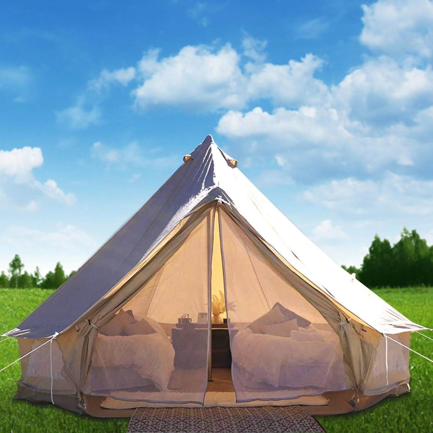 Camping Redefined: The Most Advanced Canvas Yurt Tents of 2023