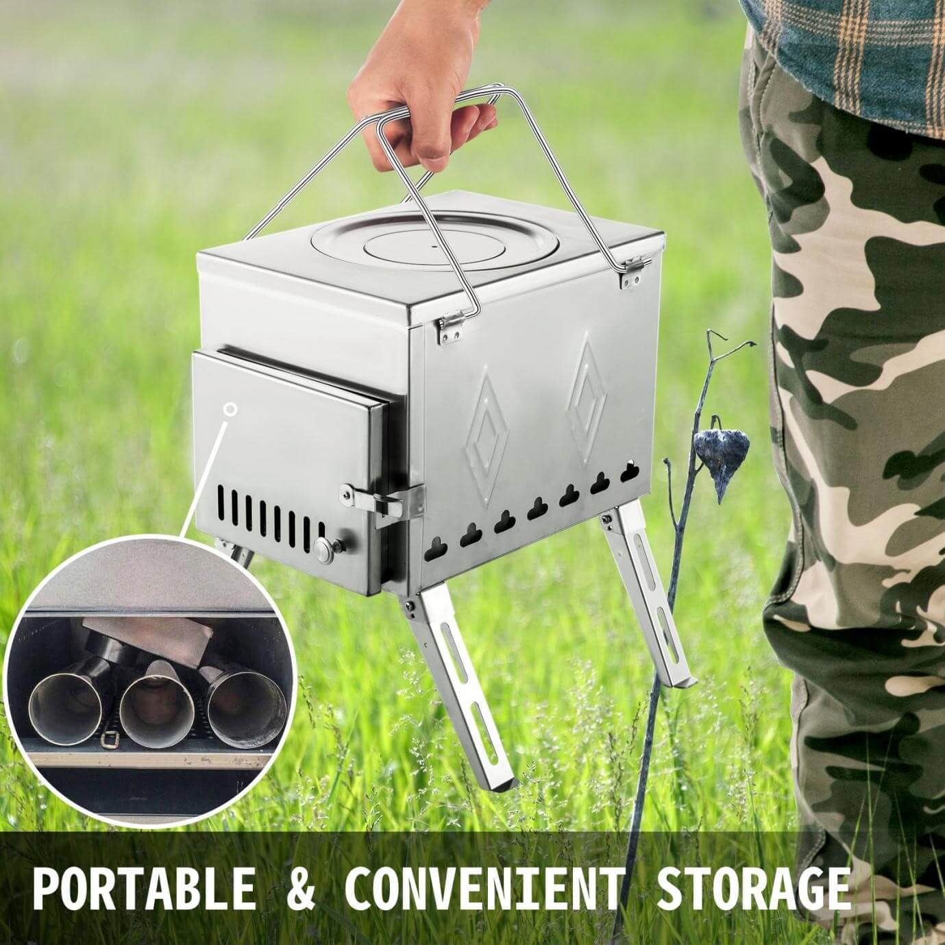 The Ideal Portable Tent Wood Stoves for Cozy Camping in 2023: Our Top  Choices